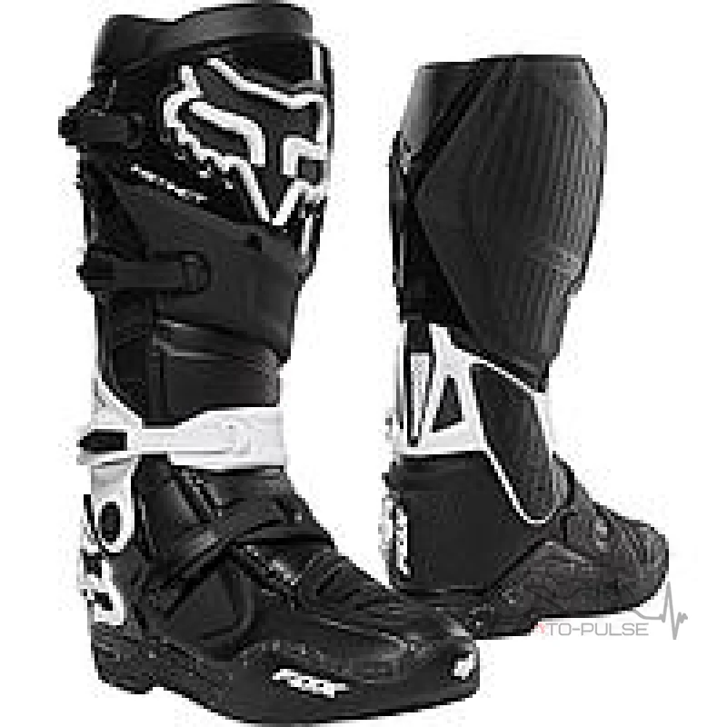  Мотоботы FOX Instinct Boot [BLACK/WHITE](Size:M9/41)
