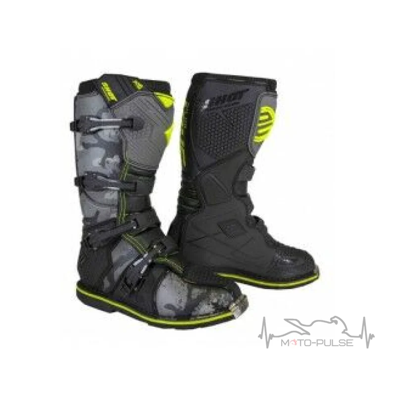 Мотоботы  Shot Racing X10 2.0 Camo Grey (43 )