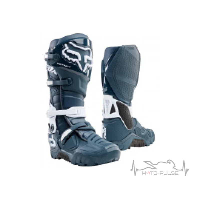 Мотоботы FOX COMP  BOOT Navy (Size:M11/45)