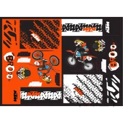 Наклейки TEAM GRAPHIC STICKER SHEET 3PW210024500