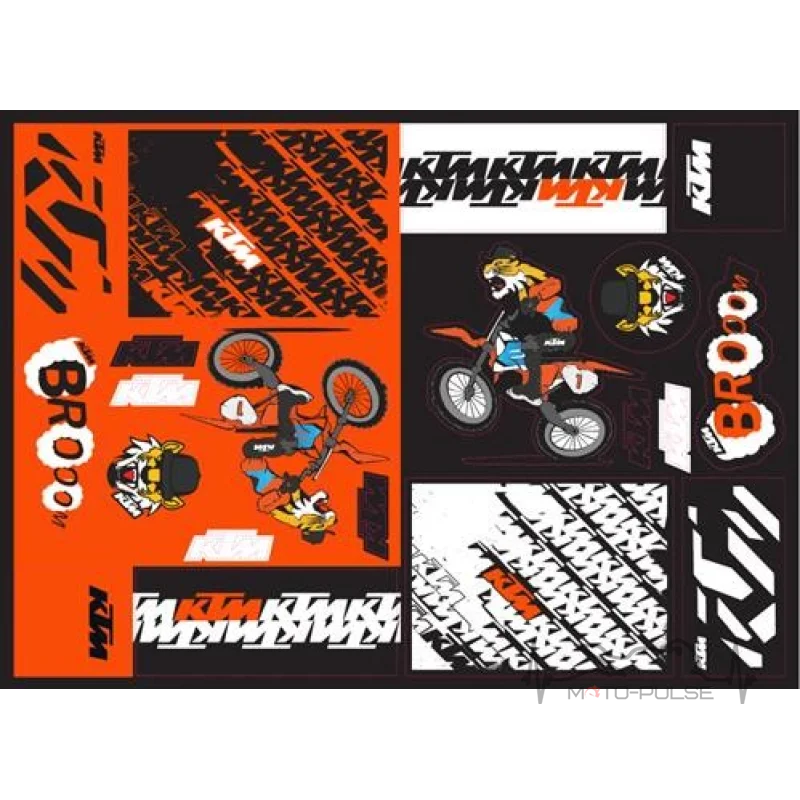 Наклейки TEAM GRAPHIC STICKER SHEET 3PW210024500