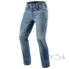Мотоджинсы REVIT PISTON L34 текстиль medium blue used (34) FPJ038 6331