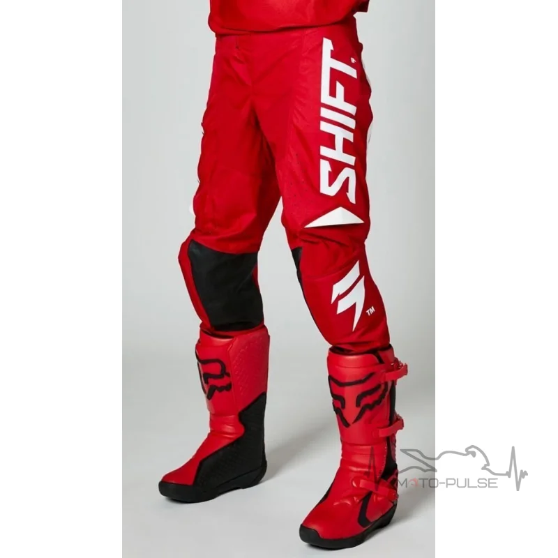 Ендуро штани SHIFT WHITE LABEL TRAC PANT [RED] (32)