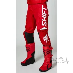 Мотоштаны  SHIFT WHITE LABEL TRAC PANT [RED] (32)