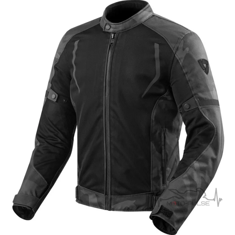 Мотокуртка Revit TORQUE текстиль black/grey (L) 