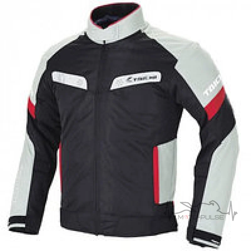 Мотокуртка мужская текстильная TAICHI Hybrid Mesh Black/White (52) K
