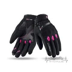 Мотоперчатки женские Seventy SD-C26 Summer Urban Woman Black/Pink (M)