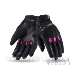 Мотоперчатки женские Seventy SD-C26 Summer Urban Woman Black/Pink (S)