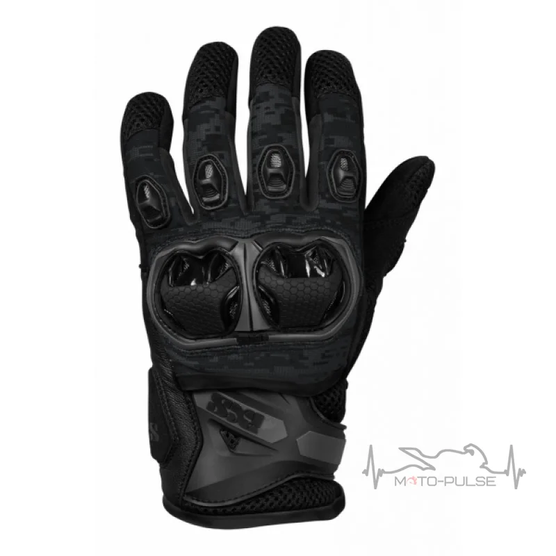 Мотоперчатки IXS Montevideo Air (L) Black Grey  