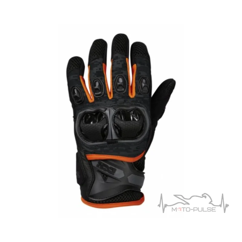 Мотоперчатки IXS Montevideo Air (XL) Black Orange 