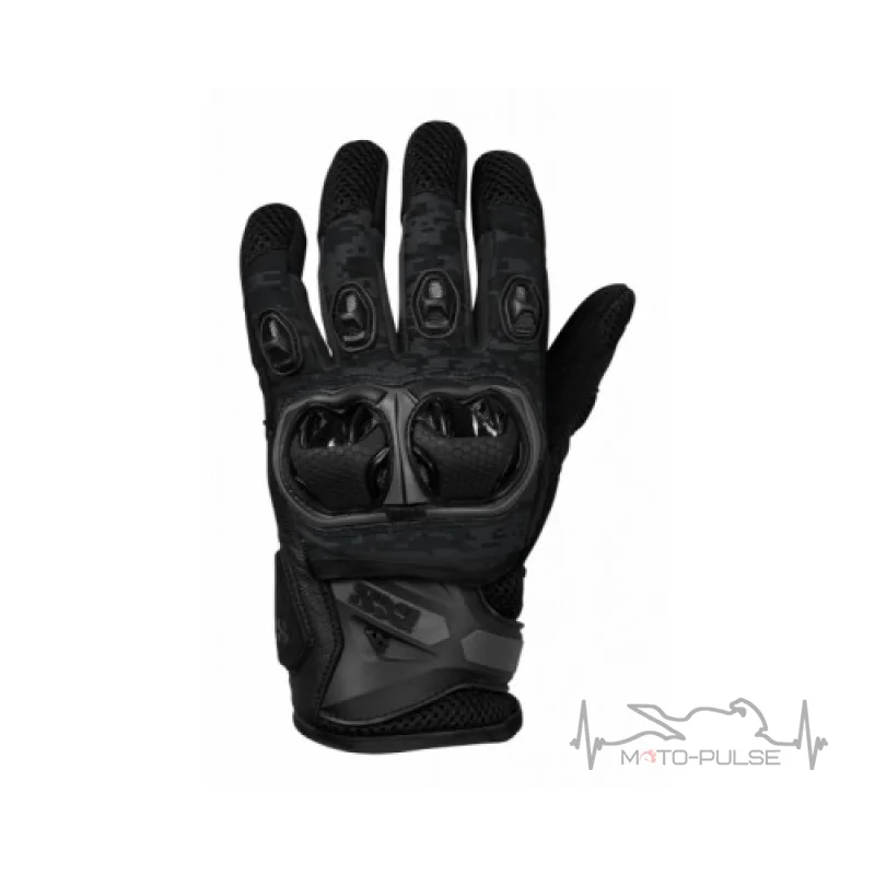 Мотоперчатки IXS Montevideo Air (XL) Black Grey 