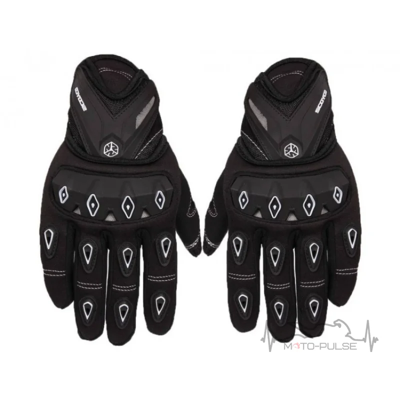 Мотоперчатки текстиль Scoyco MC-10 White M