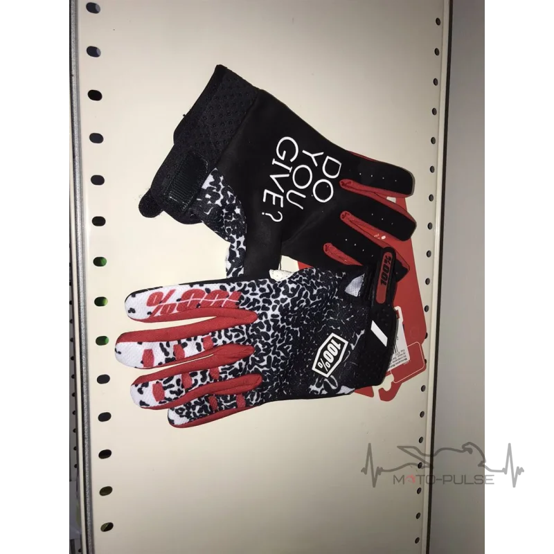 Мотоперчатки 100% Black/Multicolor (XL)