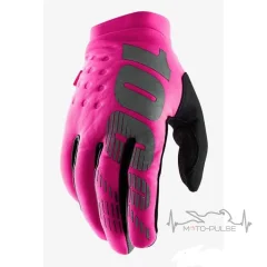 Мотоперчатки эндуро зимнии RIDE 100% BRISKER Women’s Cold Weather [Pink] (М)