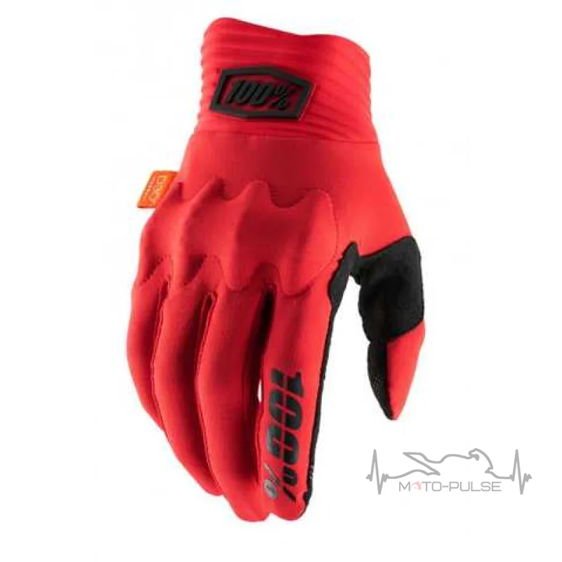 Мотоперчатки Эндуро/кросс COGNITO 100% Glove Red/Black (L)