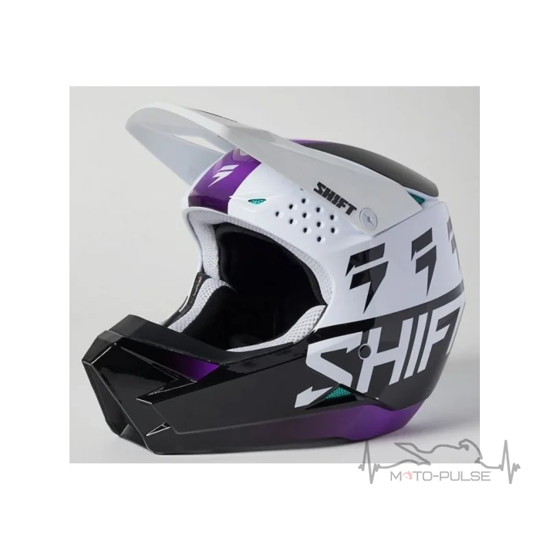 Мотошлем детский WHIT3 YTH HELMET (GRAPHIC) [FLO YLW] YL