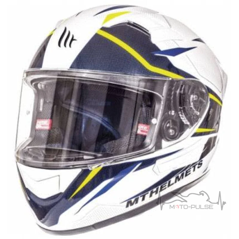 Мотошлем MT KRE SV Intrepid Fluor Yellow ( M)