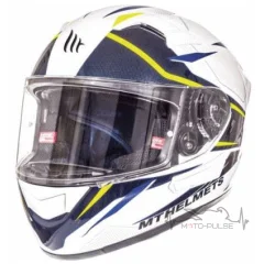 Мотошлем MT KRE SV Intrepid Fluor Yellow ( M)