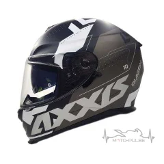 Мотошлем AXXIS EAGLE Diagon D3 Matt White (L)