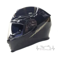 Мотошлем AXXIS EAGLE Solid A1 Gloss Black (M)