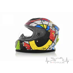 Мотошлем 'VLAND' #M62, M, Multicolor