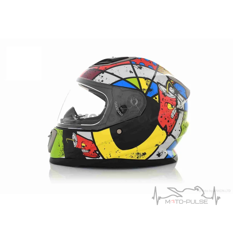 Мотошлем 'VLAND' #M62, M, Multicolor