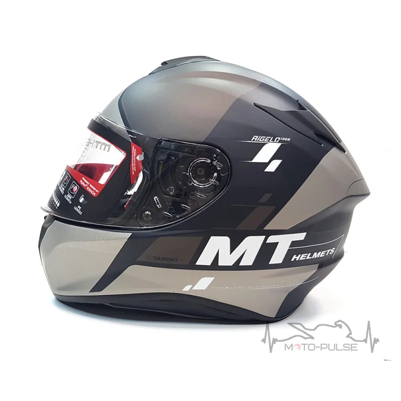 Мотошлем MT Targo Rigel Matt Gray (L)