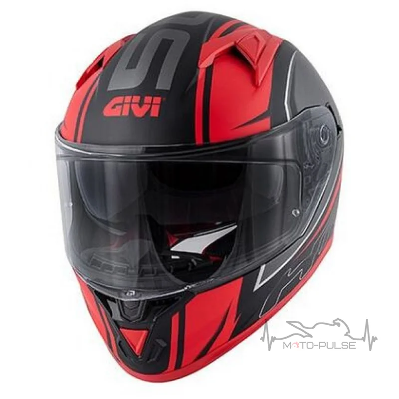 Мотошлем Givi Stoccarda Blades 50.6 (M, Red Black Matt)