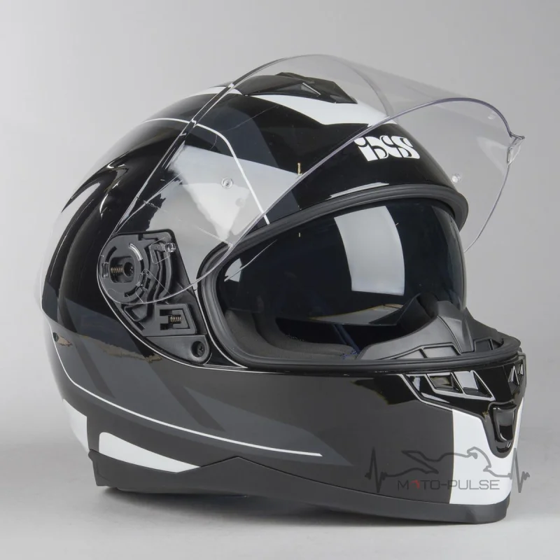 Мотошлем IXS HX 1100 2.0 Black Grey White (XL) 