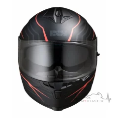 Мотошлем IXS HX 1100 2.1 Black Red Matt (S)