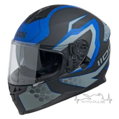 Мотошлем IXS HX 1100 2.2 Black Blue Matt (XL) 