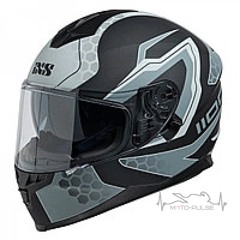 Мотошлем IXS HX 1100 2.2 Black Grey Matt (M) 