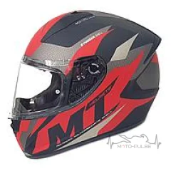 Мотошлем MT Stinger Brave Matt Red (M)