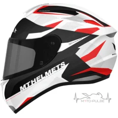 Мотошлем MT Targo Enjoy White/Black/Red (Размер: XS)
