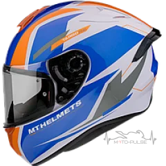 Мотошлем MT Targo PRO Sound A2 Gloss Pearl Orangge (S)