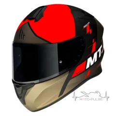 Мотошлем MT Targo Rigel Red/Black/Brown (XL) 