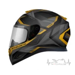Мотошлем MT Thunder 3 SV Turbine Grey/Orange (M) 