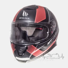 Мотошлем MT Thunder Trace Black/Red (Размер: XS)