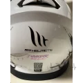 Мотошлем MT Thunder Vlinder White/Grey/Black (Размер: XS)