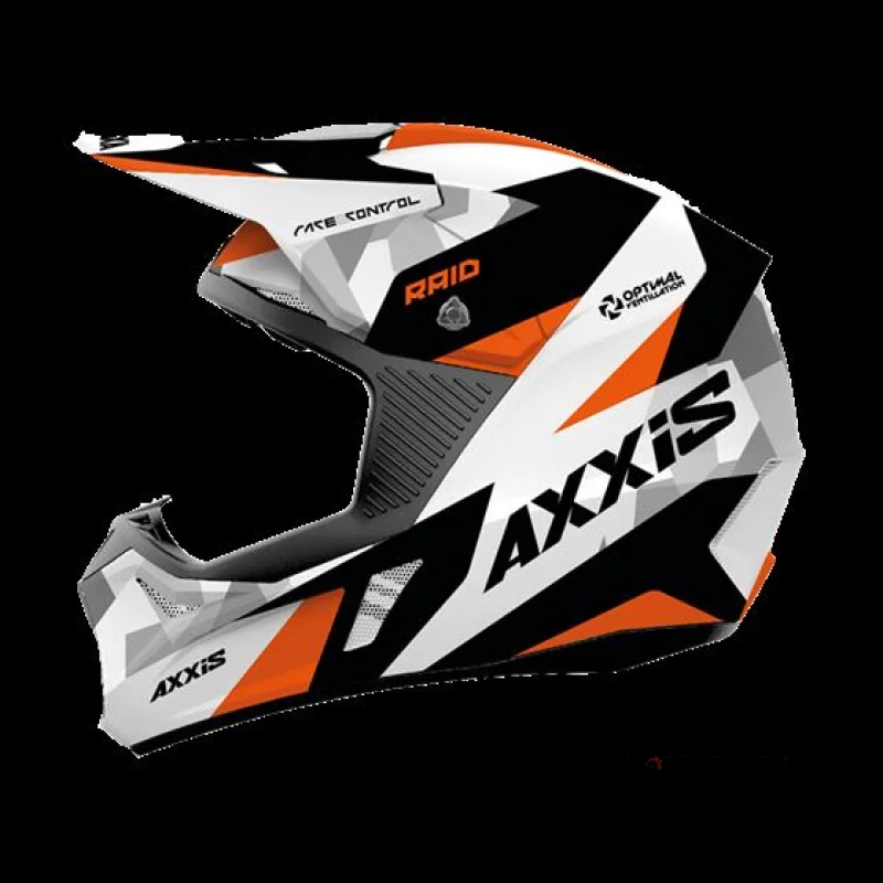 Мотошлем  AXXIS Wolf Raid Orange (M)