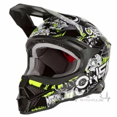 Мотошлем Oneal 3SRS Attack 2.0 (L, Black/Yellow/White)