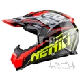 Мотошлем Nenki MX-315 Red/Yellow/Grey (S)