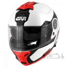 Мотошлем  Givi X.21 Challenger Spirit  M White Black Red
