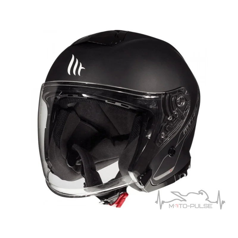Мотошлем Открытый MT Jet Thunder 3 SV Solid Black Matt (L)