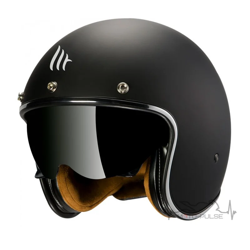 Мотошлем Открытый MT LE MANS 2 SV matt black (S) 