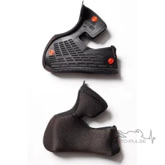 Вкладыши для мото шлема FOX V3 CHEEK PADS [BLK] 40MM (S,L,XL)