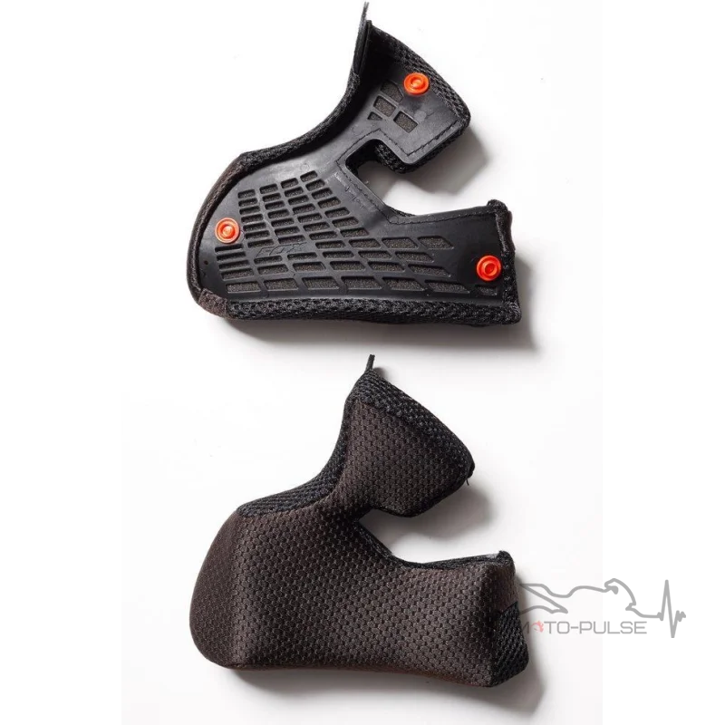 Вкладыши для мото шлема FOX V3 CHEEK PADS [BLK] 42MM (XS,M)