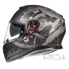 Шлем MT Thunder Vlinder White/Grey/Black (Размер: S)