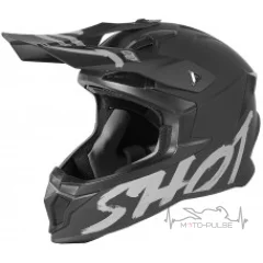 Мотошлем  Shot Racing Helmet Lite Uni Solid Black Mat (L)