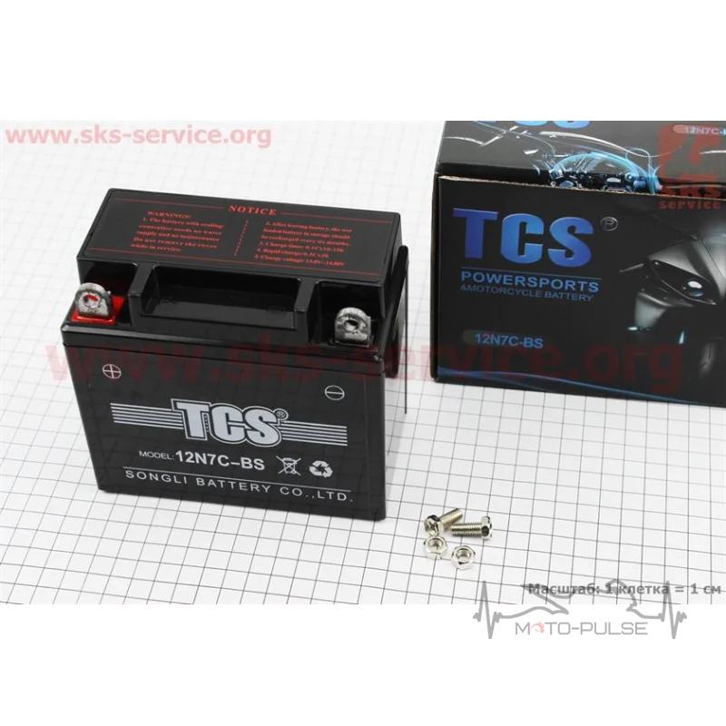 Аккумулятор 4A YTX4L-BS TCS